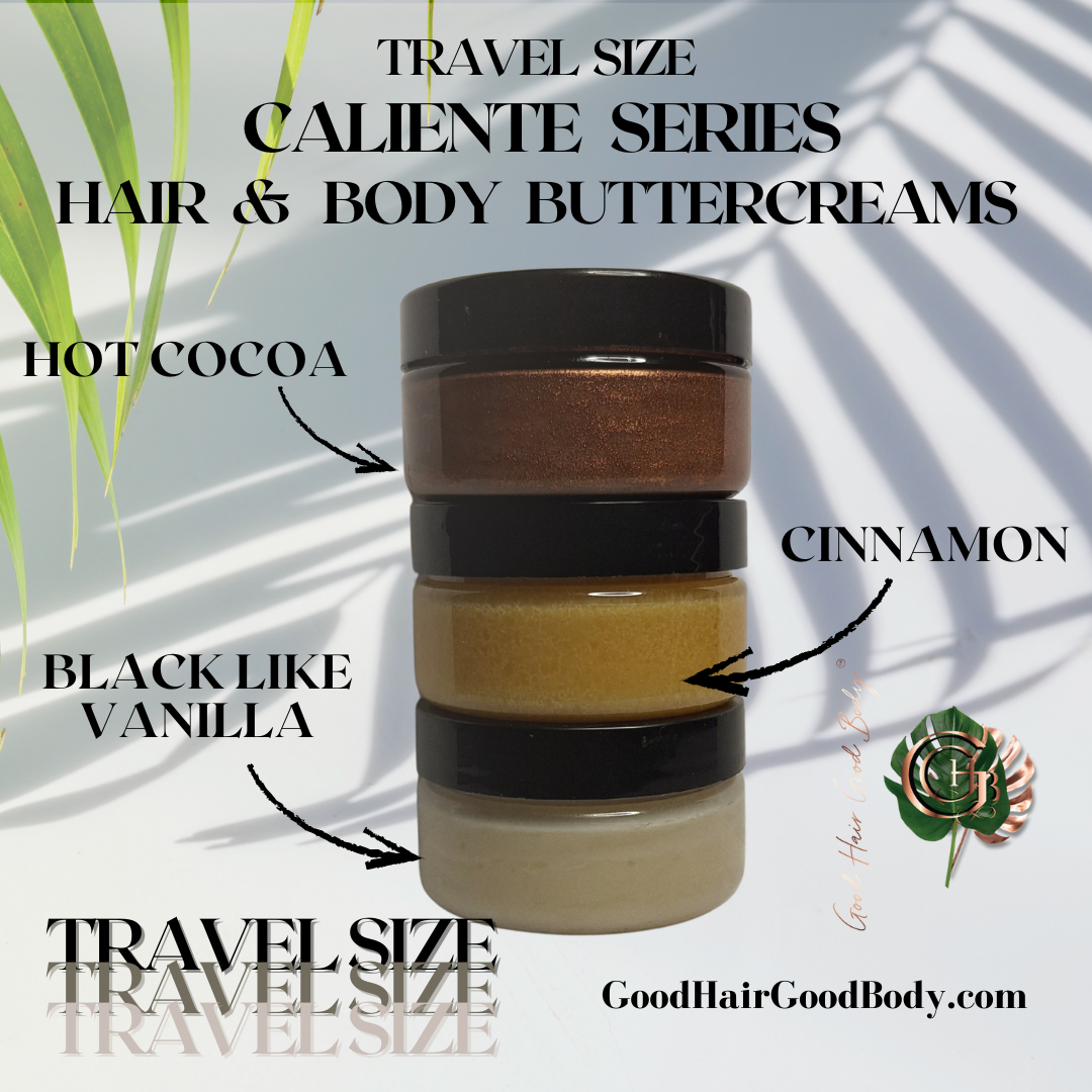 Travel Size Trio - Caliente Series Hair & Body Buttercreams