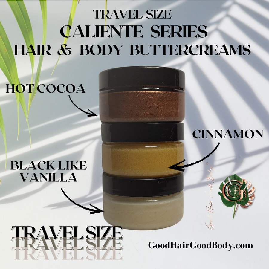 Travel Size Trio - Caliente Series Hair & Body Buttercreams