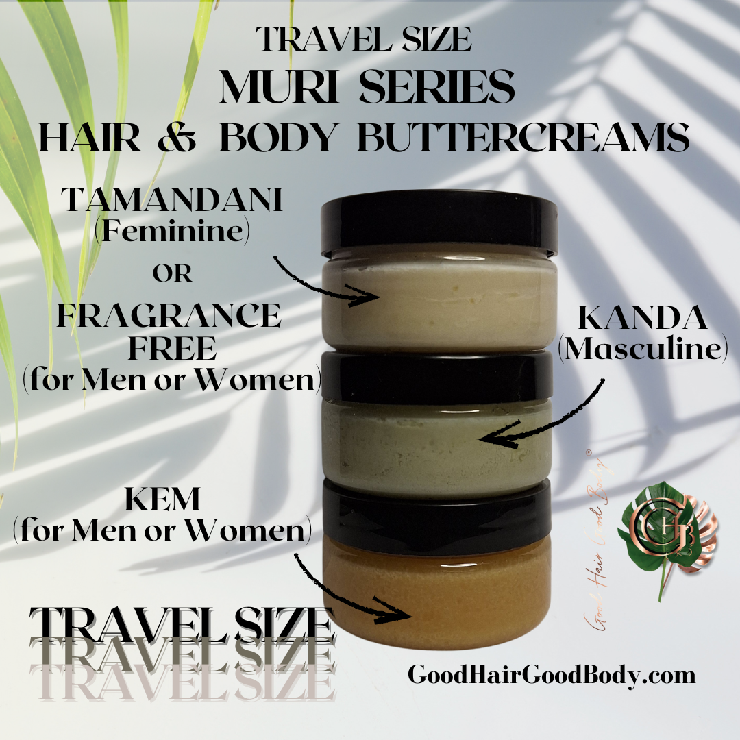 Travel Size Trios - Muri Series Hair & Body Buttercreams