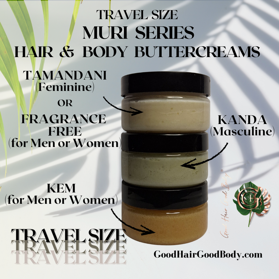 Travel Size Trios - Muri Series Hair & Body Buttercreams