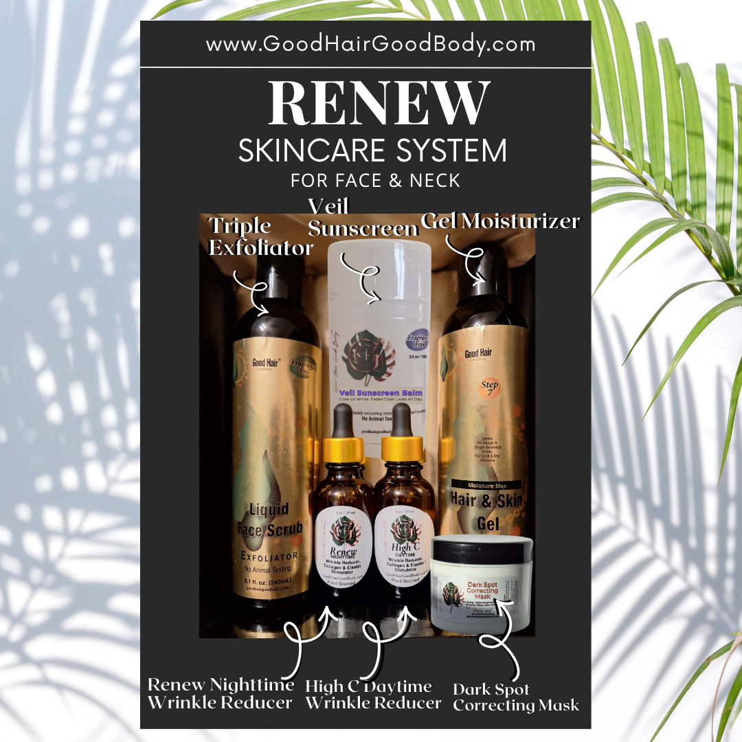 Renew Skincare System for Face & Neck (4 -6 months supply)