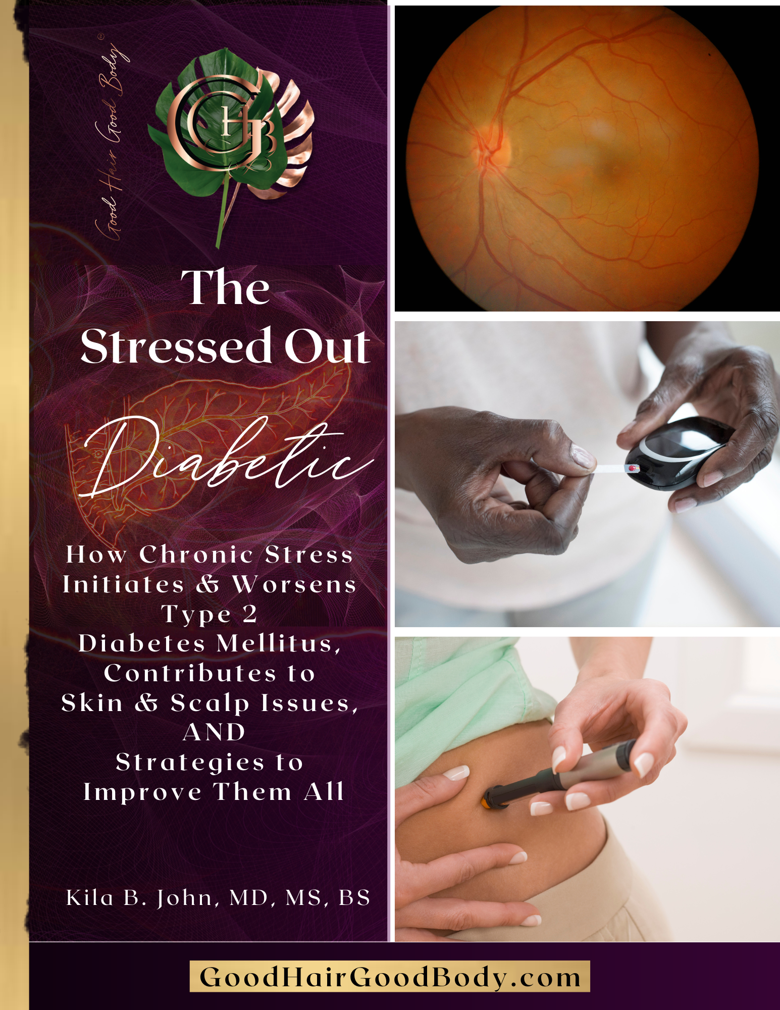 The Stressed Out Diabetic Book & Course