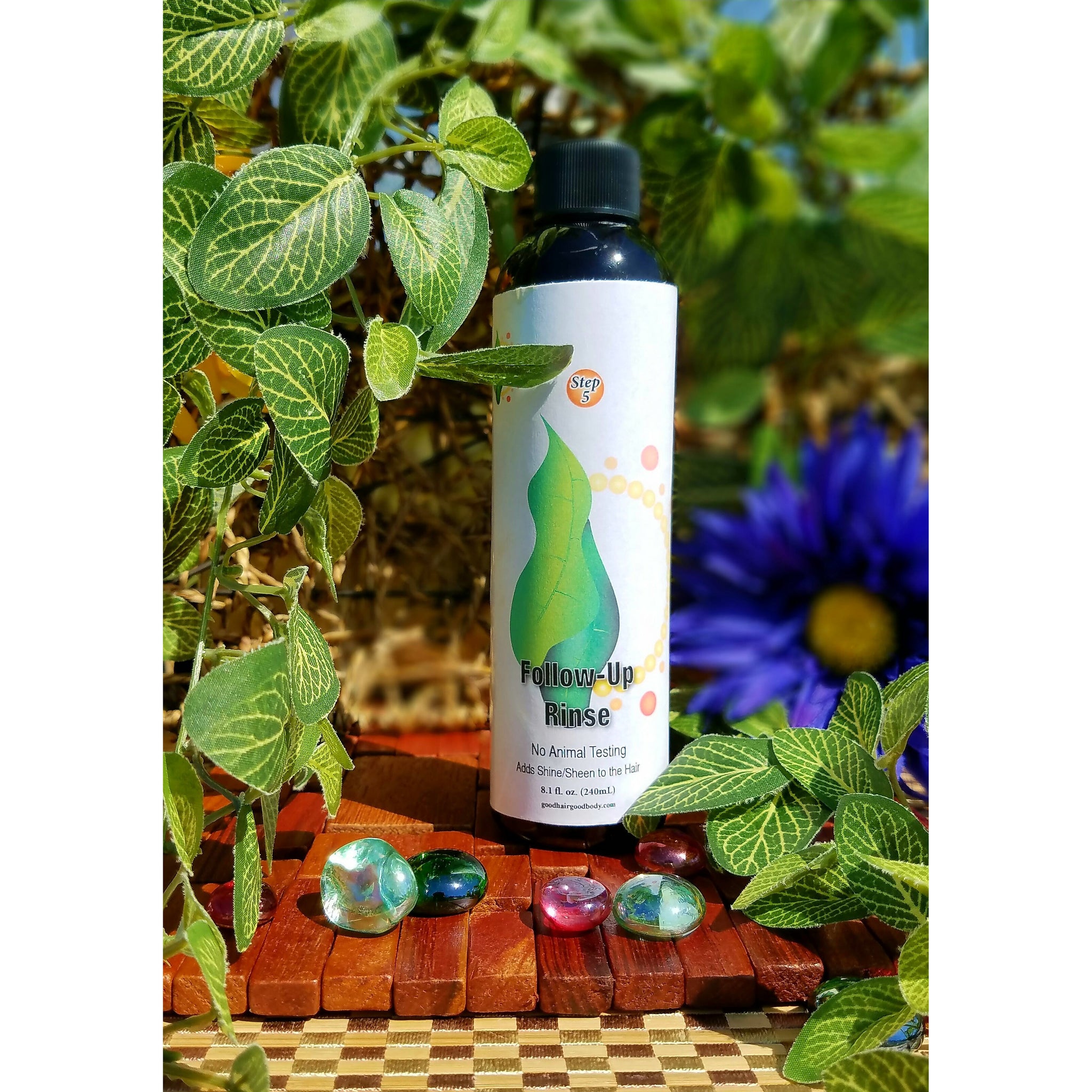 Follow Up Rinse (Step 5) - Adds Shine/Sheen