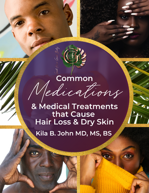 Common Medications that Cause Hair Loss & Skin Damage Book